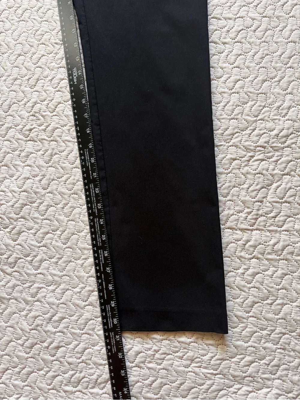 Tommy Hilfiger Men’s Black Stretch Dress Pants Straight Leg 32W x 31L